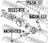 MAZDA S10H28650 Control Arm-/Trailing Arm Bush